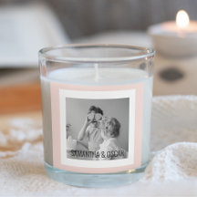 Presente Simples de Foto da Família Moderna Pastel