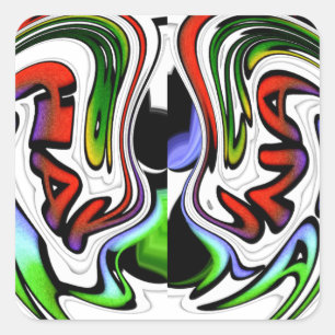 Adesivo Quadrado Presentes HakunaMatata hakunamatata