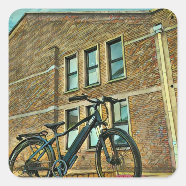 Adesivo Quadrado Presentes para ela (Frente)