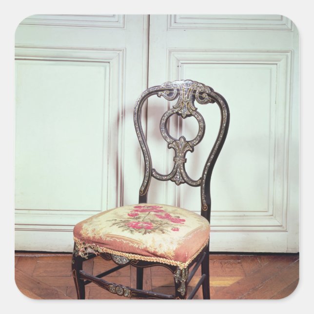 Adesivo Quadrado Presidente, Segundo Estilo Império (Frente)