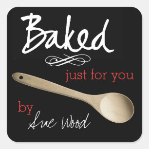 Adesivo Quadrado Preto feito sob encomenda extravagante cozido para