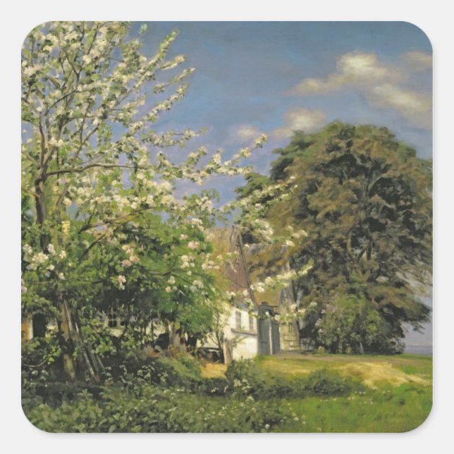 Adesivo Quadrado Primavera Blossom, 1908 (Frente)