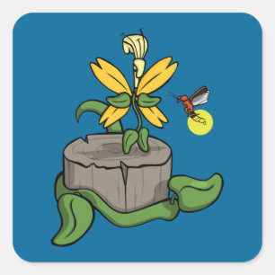 Adesivo Quadrado Primavera ganha vara de verão