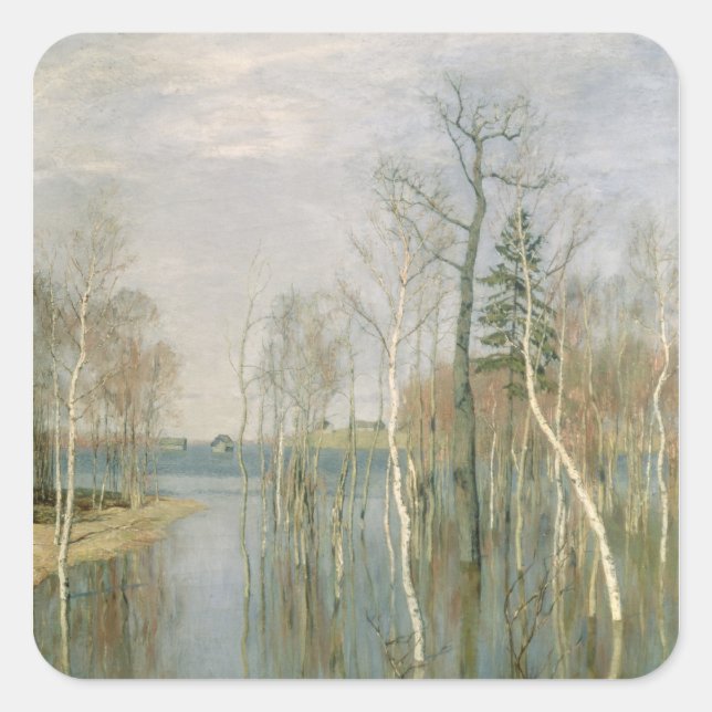 Adesivo Quadrado Primavera, High Water, 1897 (Frente)
