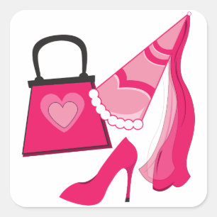 Adesivo Quadrado Princesa Diva