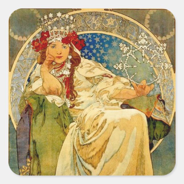 Adesivo Quadrado Princesa Hyacinth (Frente)