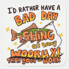 Adesivo Quadrado Priorizando a paixão sobre a produtividade: a aleg