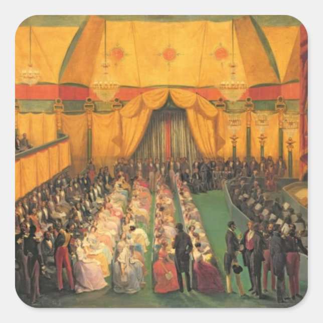 Adesivo Quadrado Produção de Richard o LionHeart (Frente)