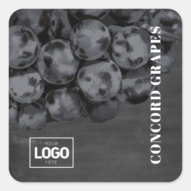 Adesivo Quadrado Produto Brandy Concord Graphics (Frente)