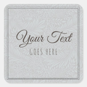 Adesivo Quadrado Produto fabricado à mão Vintage Flandres simples