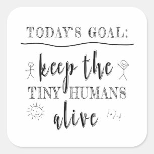 Adesivo Quadrado Professora Ensinando Pequeno Presente de Graduação