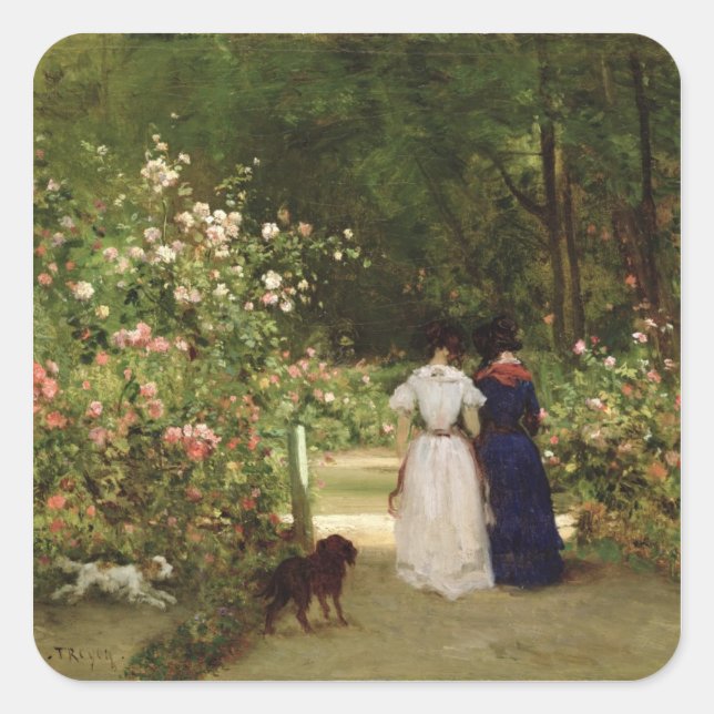 Adesivo Quadrado Promenade (Frente)