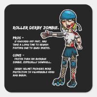 Pros e Cons Roller Derby Zombie