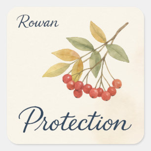 Adesivo Quadrado Proteção da Rowan
