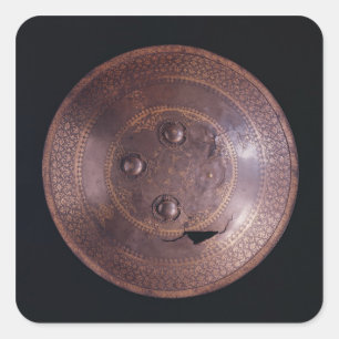 Adesivo Quadrado Protetor de aço com a decoração intrincada do o