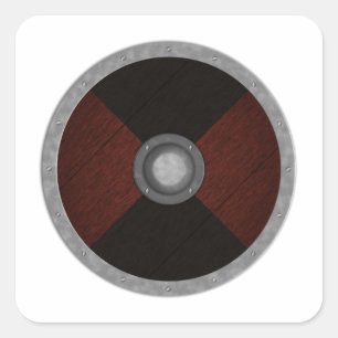 Adesivo Quadrado Protetor do círculo de Viking