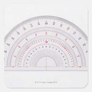 Adesivo Quadrado Protrator