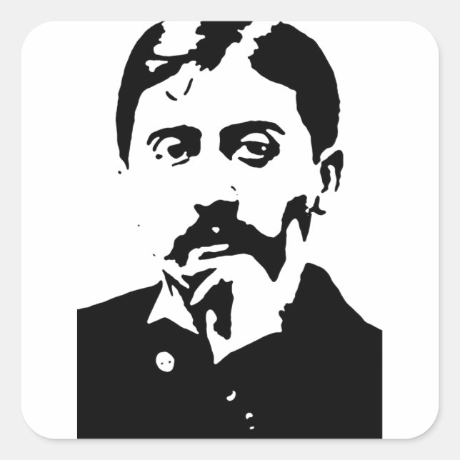 Adesivo Quadrado Proust (Frente)