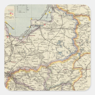 Adesivo Quadrado Prússia e Polônia 2