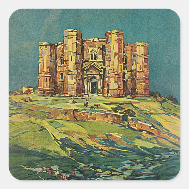 Adesivo Quadrado Puglie (Puglia) (Frente)