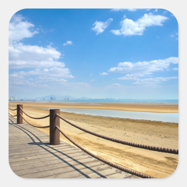 Adesivo Quadrado Qinhuangdao | Hebei, China (Frente)