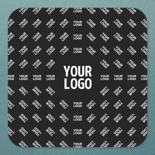 Adesivo Quadrado Qualquer Design de imagem ou logotipo carregado   