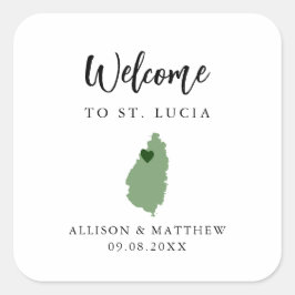 Adesivo Quadrado Qualquer Rua Colorido, Lucia Weding Bag