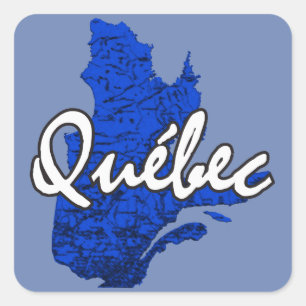 Adesivo Quadrado Quebeque