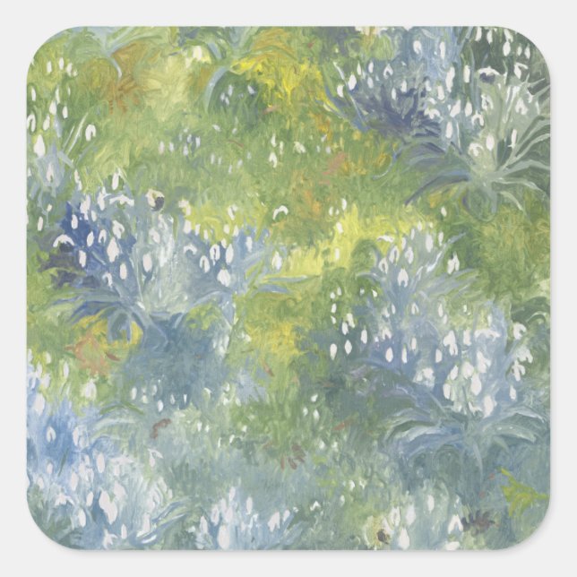 Adesivo Quadrado Quedas de neve 2014 (Frente)