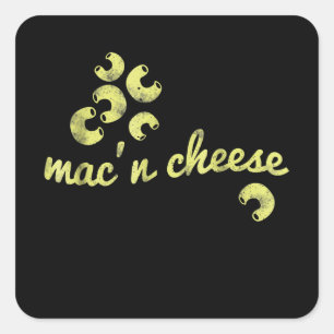 Adesivo Quadrado Queijo Macn - Humor Chef Divertido