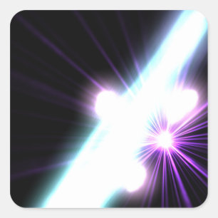 Adesivo Quadrado Raios gama nos núcleos galácticos 3