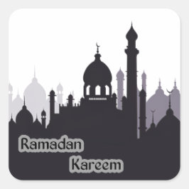 Adesivo Quadrado ramadan kareem