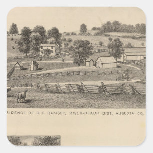 Adesivo Quadrado Ramsey, residências de Williams