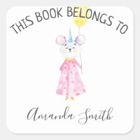 Rato de aquarela - estante