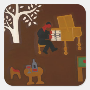 Adesivo Quadrado Recordando esse fim da tarde… 2007