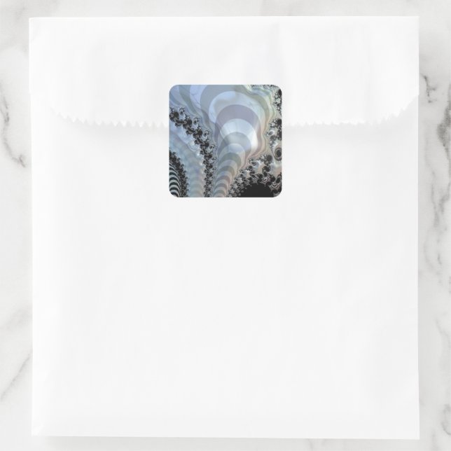 Adesivo Quadrado Recursive Realms (Bolsa)