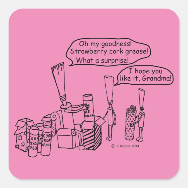 Adesivo Quadrado Reedz Gifts Sticker Quadrado (Frente)