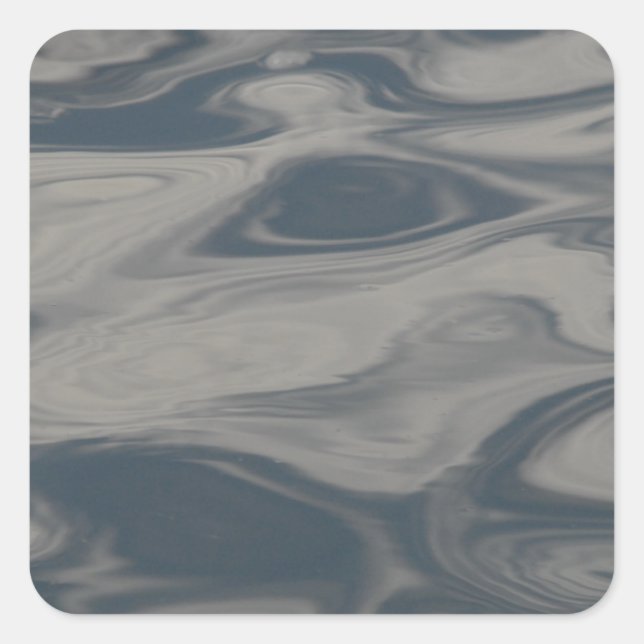 Adesivo Quadrado Reflexões sobre a Água (Frente)