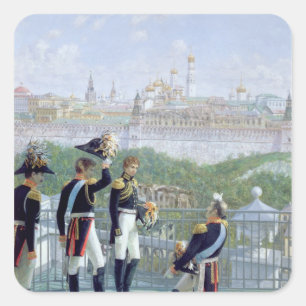 Adesivo Quadrado Rei prussiano Friedrich Wilhelm Ii