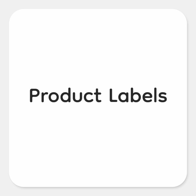 Adesivo Quadrado Remove This Text & Add Your Own Design 1½ inch (Frente)