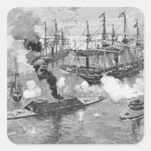 Adesivo Quadrado Renúncia do Tennessee, Batalha de Mobile