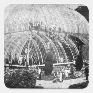 Adesivo Quadrado Reparos do fazer ao grande conservatório em Chats