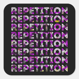 Adesivo Quadrado Repetição