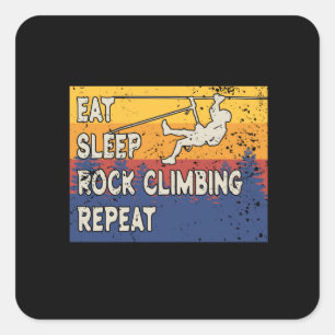 Adesivo Quadrado Repetir Escala de Rock Sleep