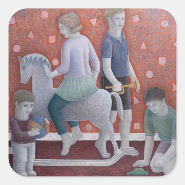 Adesivo Quadrado Reproduzir 2010 (Frente)