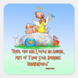 Adesivo Quadrado Resgate Angel