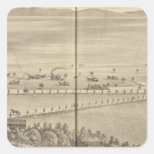 Adesivo Quadrado Residência Reed, Knights Landing