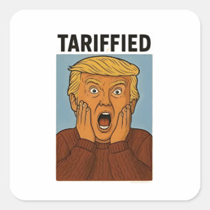 Adesivo Quadrado Resistido Traduzido Eu Pego Pinguins