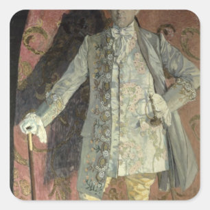 Adesivo Quadrado Retrato de Dmitry Smirnov