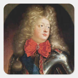Adesivo Quadrado Retrato de d'Orleans de Philippe